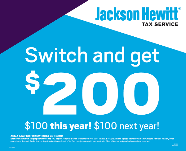 Switch & get 200